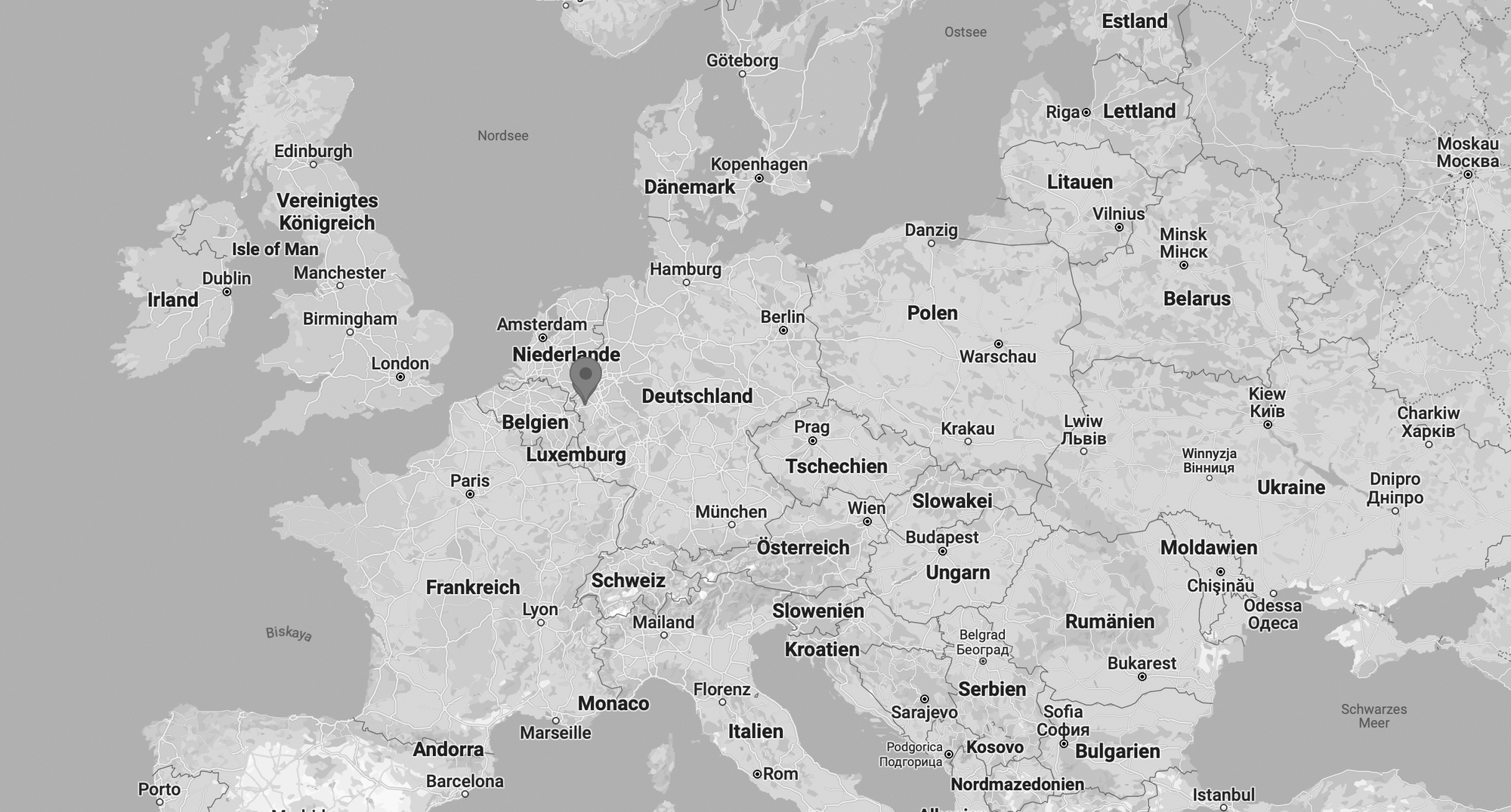 Map – location of Forschungszentrum Jülich